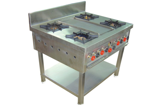 4-IN-1 Burner Range